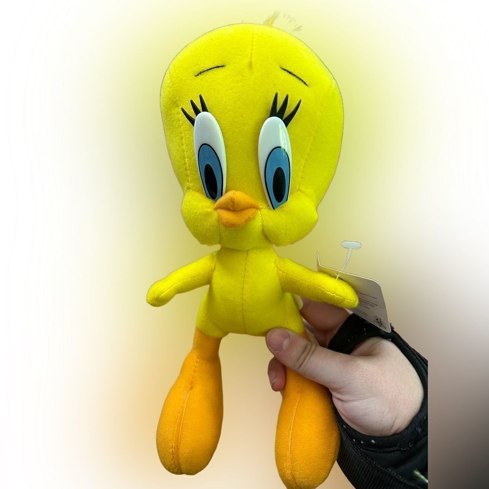 Vintage 1997 Tweety Bird Looney Tunes Plush Stuffed Animal NWT
